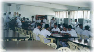 Cadets in Library